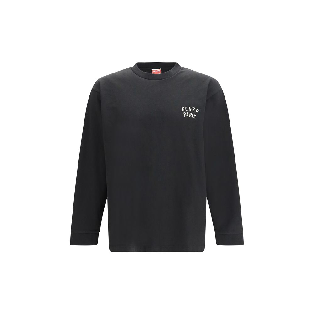 Kenzo Black Cotton Long Sleeve T-Shirt | Regal Royce