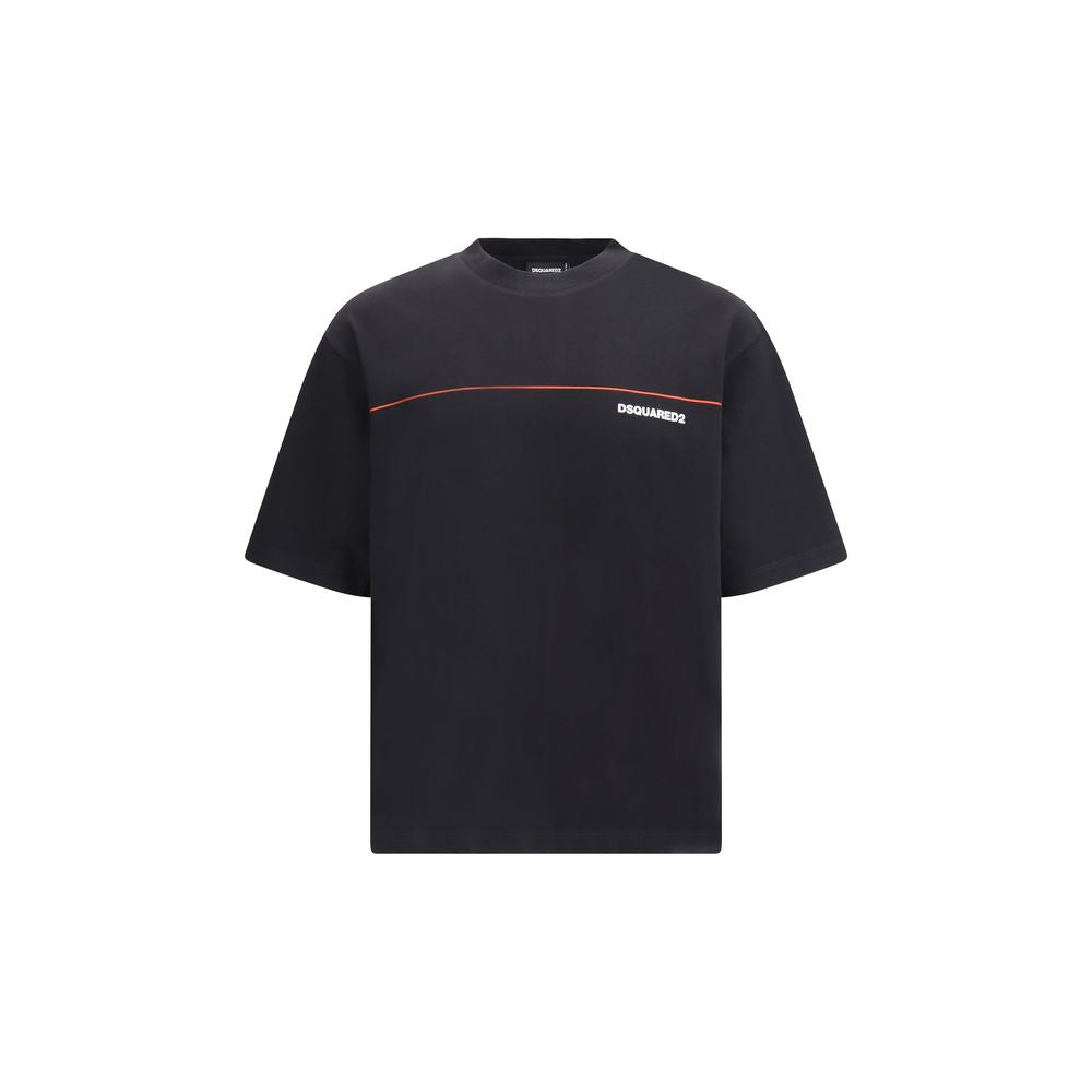 Dsquared² Black Cotton T-Shirt | Regal Royce