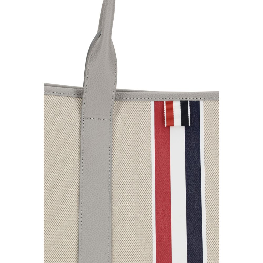 Thom Browne Gray Fabric Shoulder Bag | Regal Royce