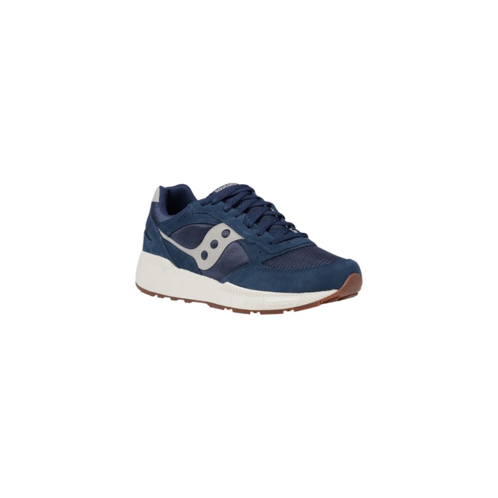 Saucony Blue Leather Athletic Sneakers | Regal Royce