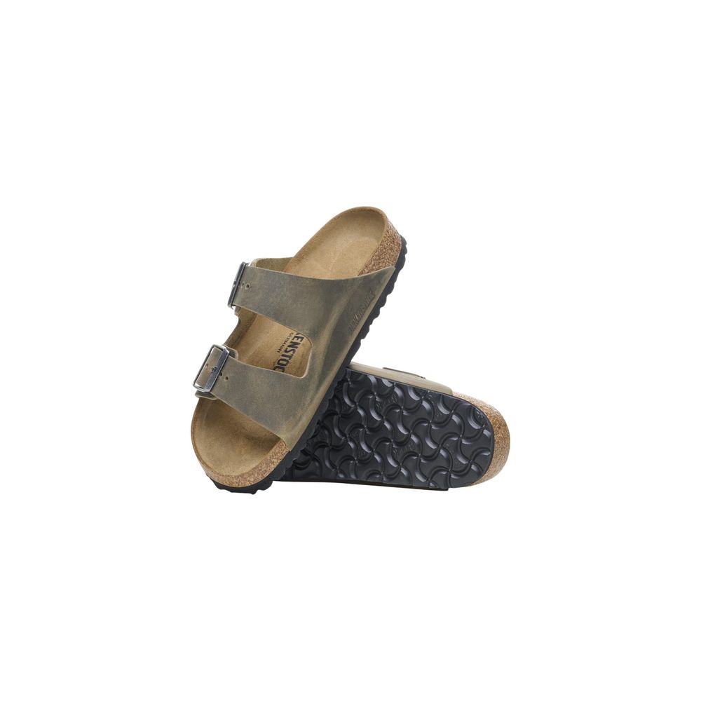 Birkenstock Bicolor Leather Flat Sandals | Regal Royce