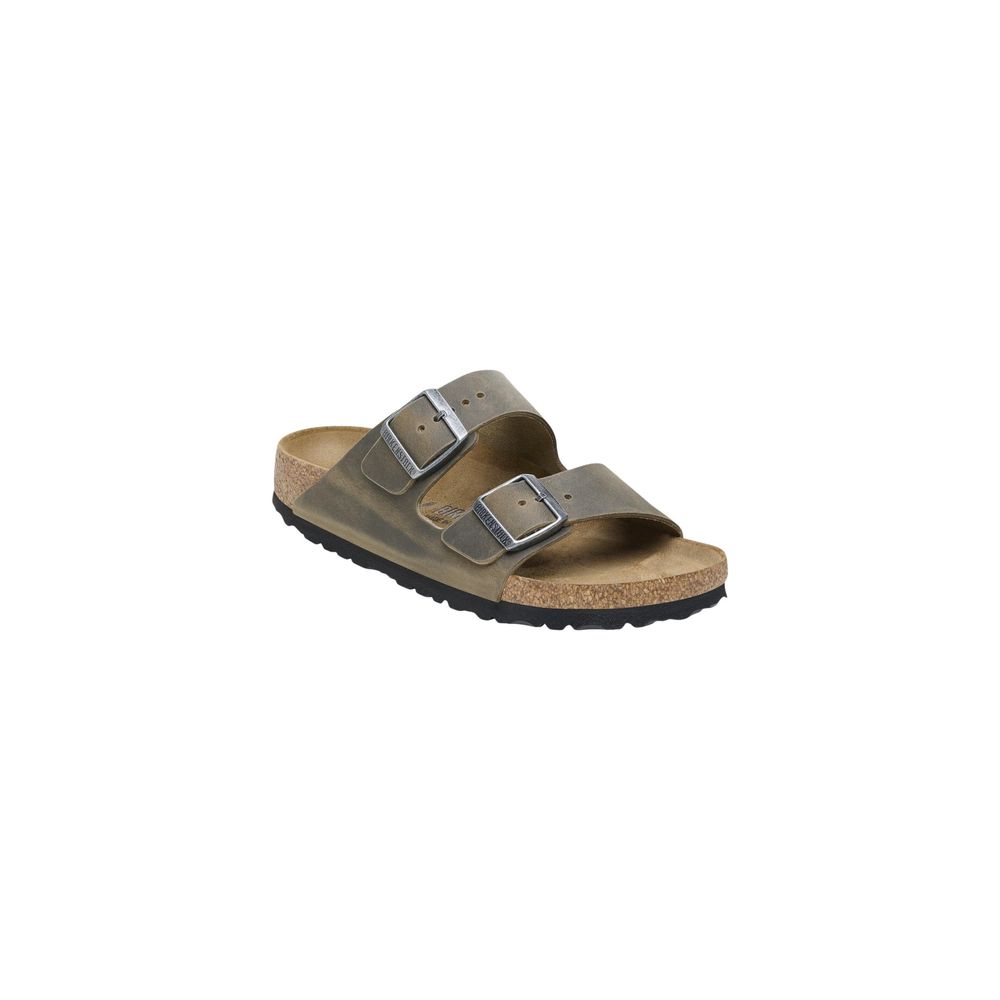 Birkenstock Bicolor Leather Flat Sandals | Regal Royce