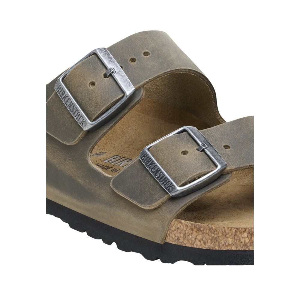 Birkenstock Bicolor Leather Flat Sandals | Regal Royce