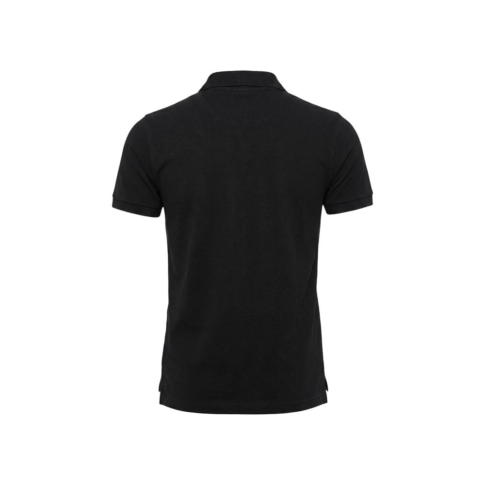 Bikkembergs Black Cotton Polo Shirt | Regal Royce