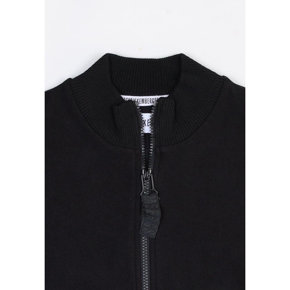 Bikkembergs Black Cotton Sweatshirt | Regal Royce