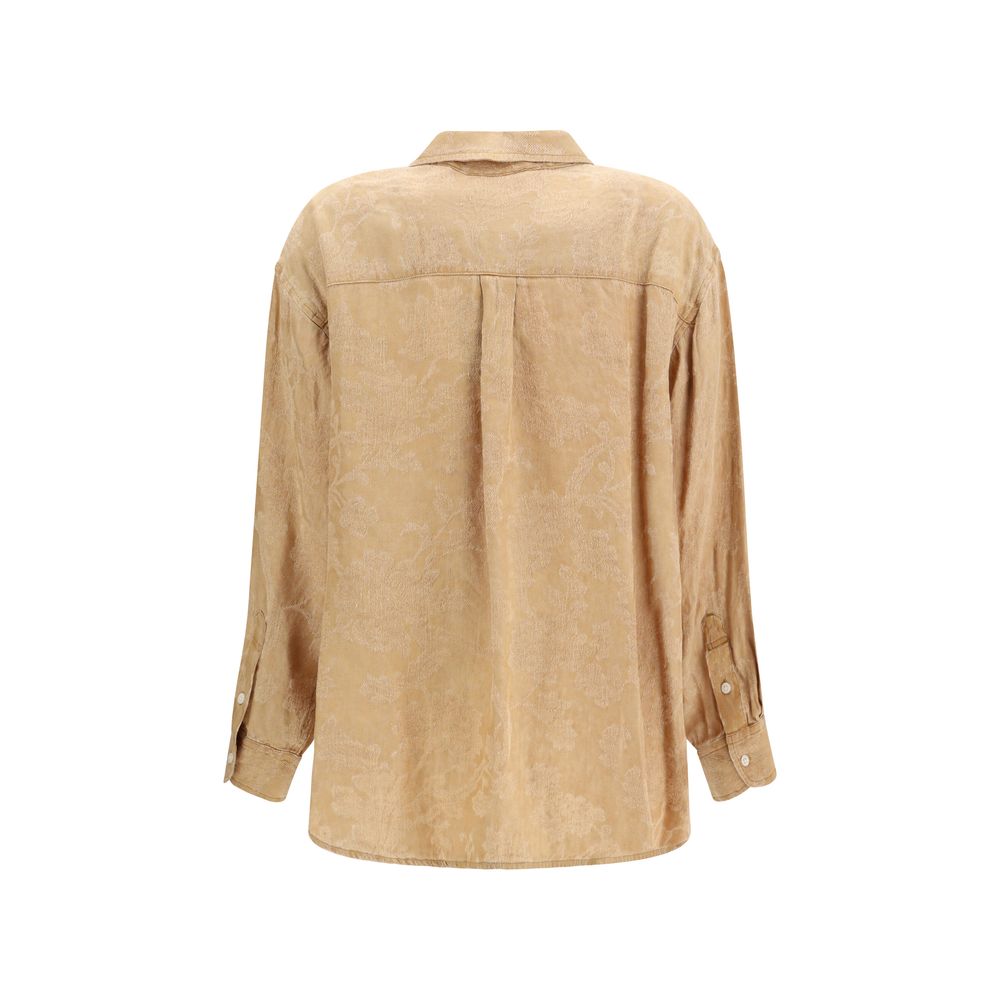 R13 Orange Viscose Shirt | Regal Royce