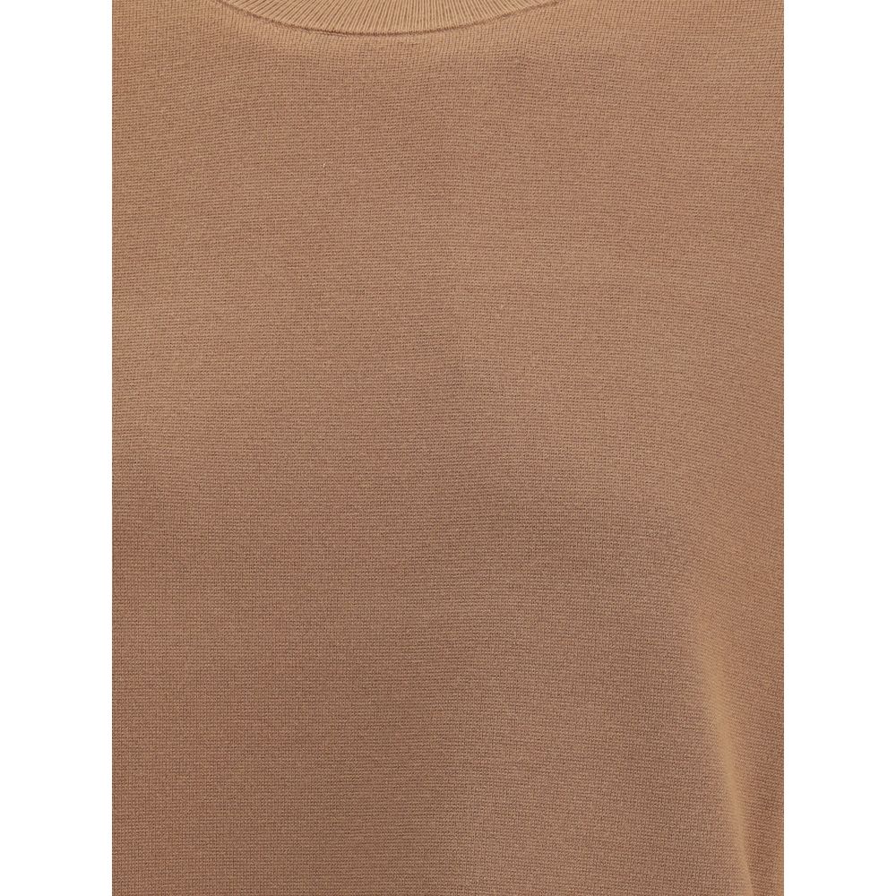 Max Mara Brown Polyester T-Shirt | Regal Royce