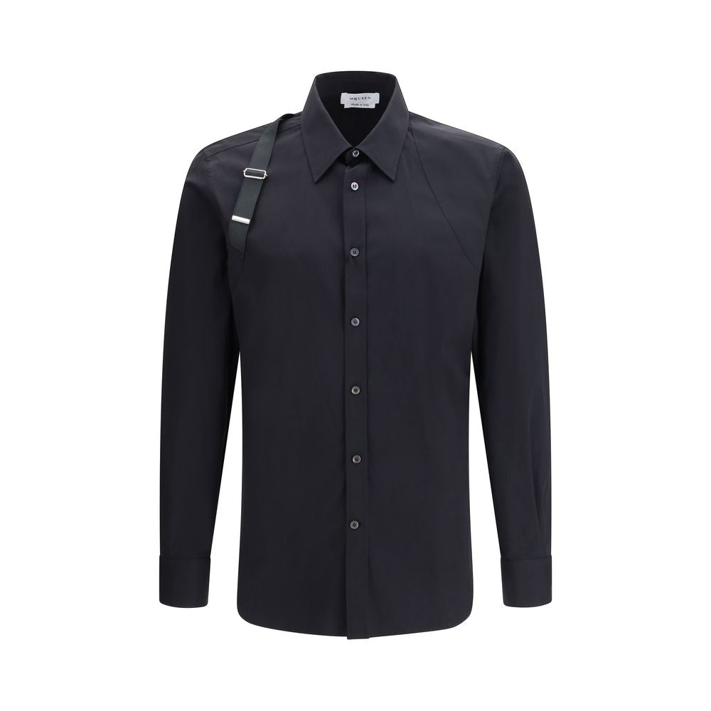 Alexander McQueen Black Cotton Dress Shirt | Regal Royce