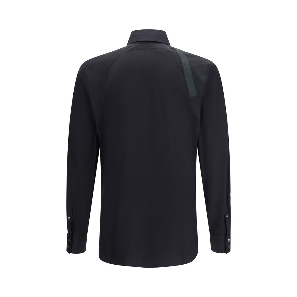 Alexander McQueen Black Cotton Dress Shirt | Regal Royce