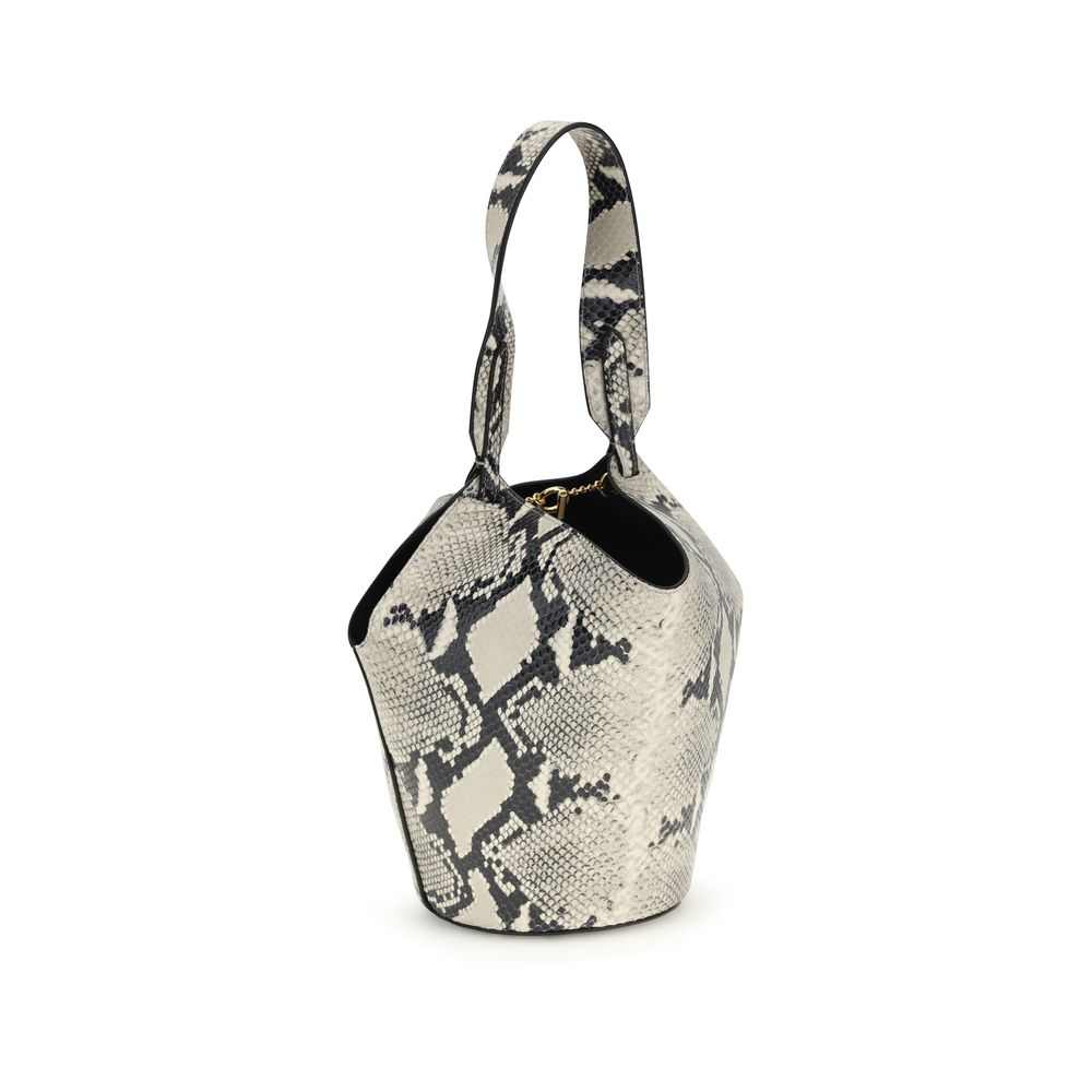 Khaite Multicolor Calf Leather Bos Taurus Shoulder Bag | Regal Royce