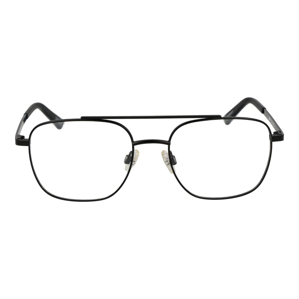 Spy Black Plastic Glasses (Frames) | Regal Royce