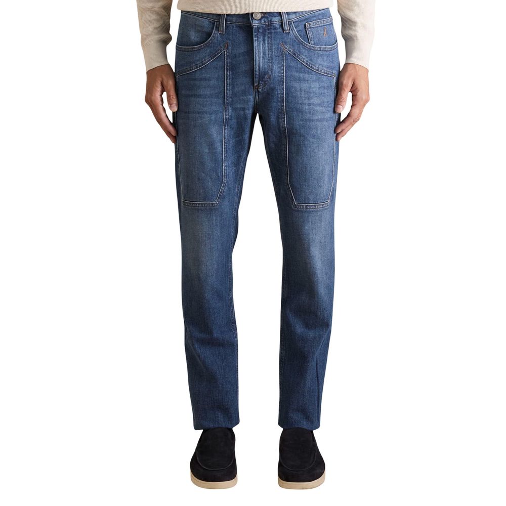 Jeckerson Light Blue Cotton Skinny Jeans | Regal Royce