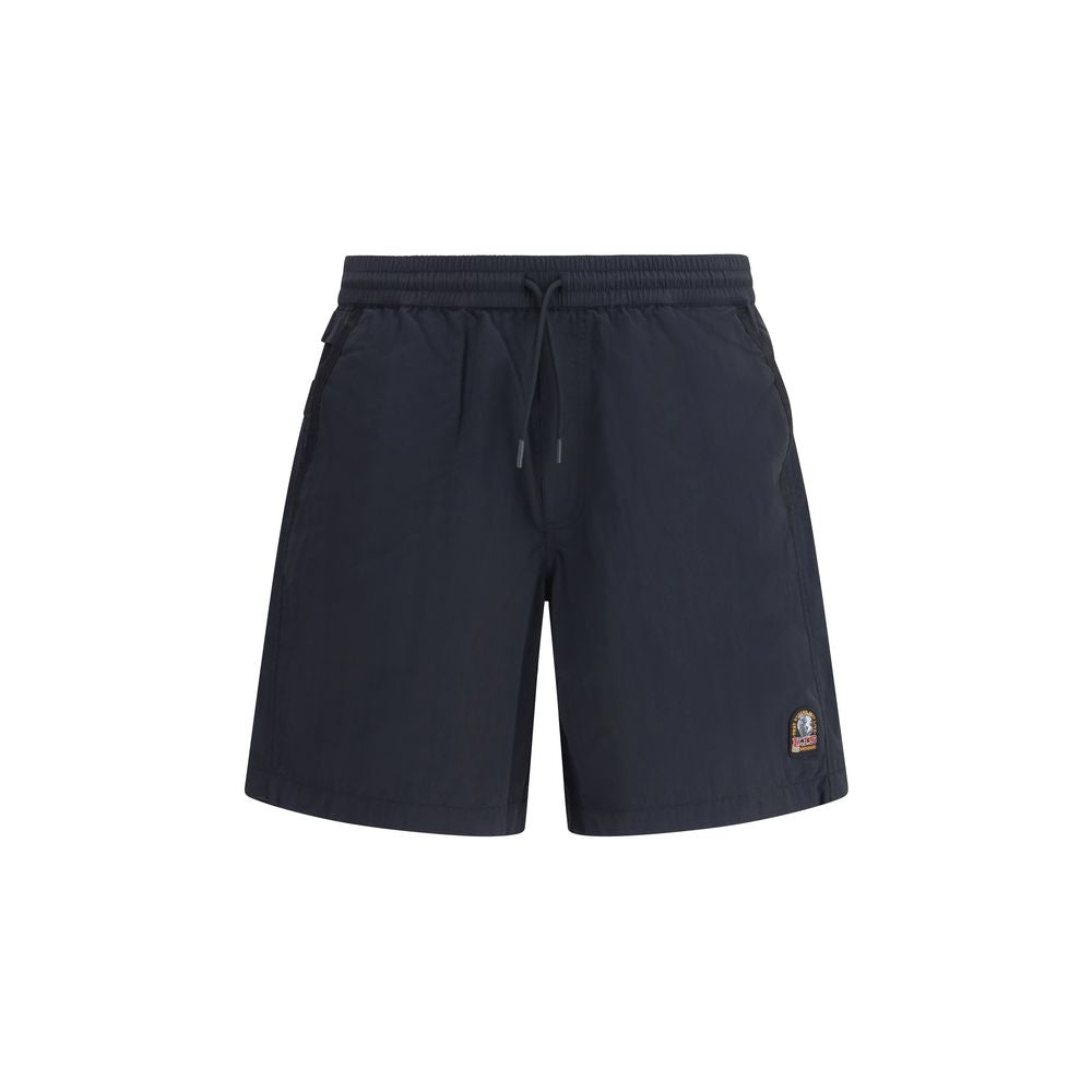 Parajumpers Black Polyamide Bermuda Shorts | Regal Royce