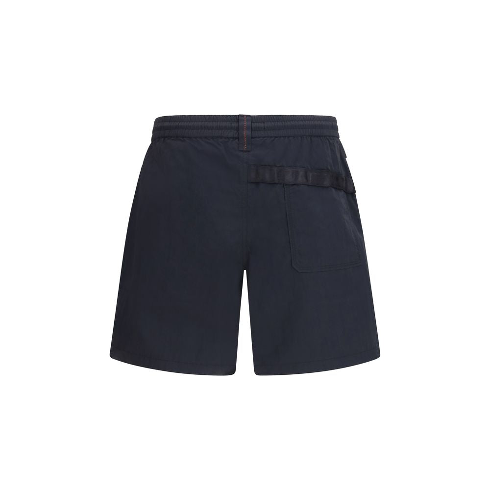 Parajumpers Black Polyamide Bermuda Shorts | Regal Royce
