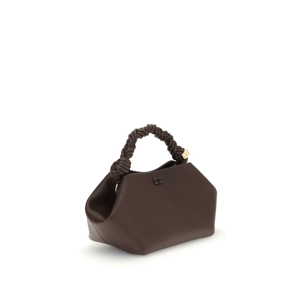 Ganni Brown Recycled Polyester Handbag | Regal Royce