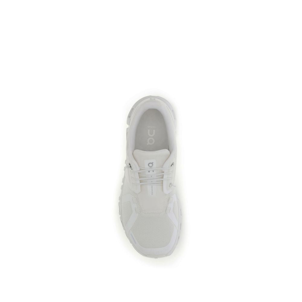 ON White Recycled Polyester Athletic Sneakers | Regal Royce