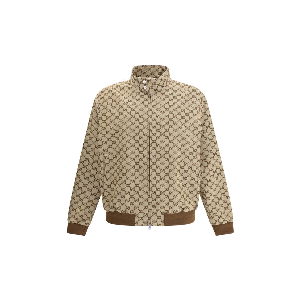 Gucci Beige Cotton Shell Jacket | Regal Royce