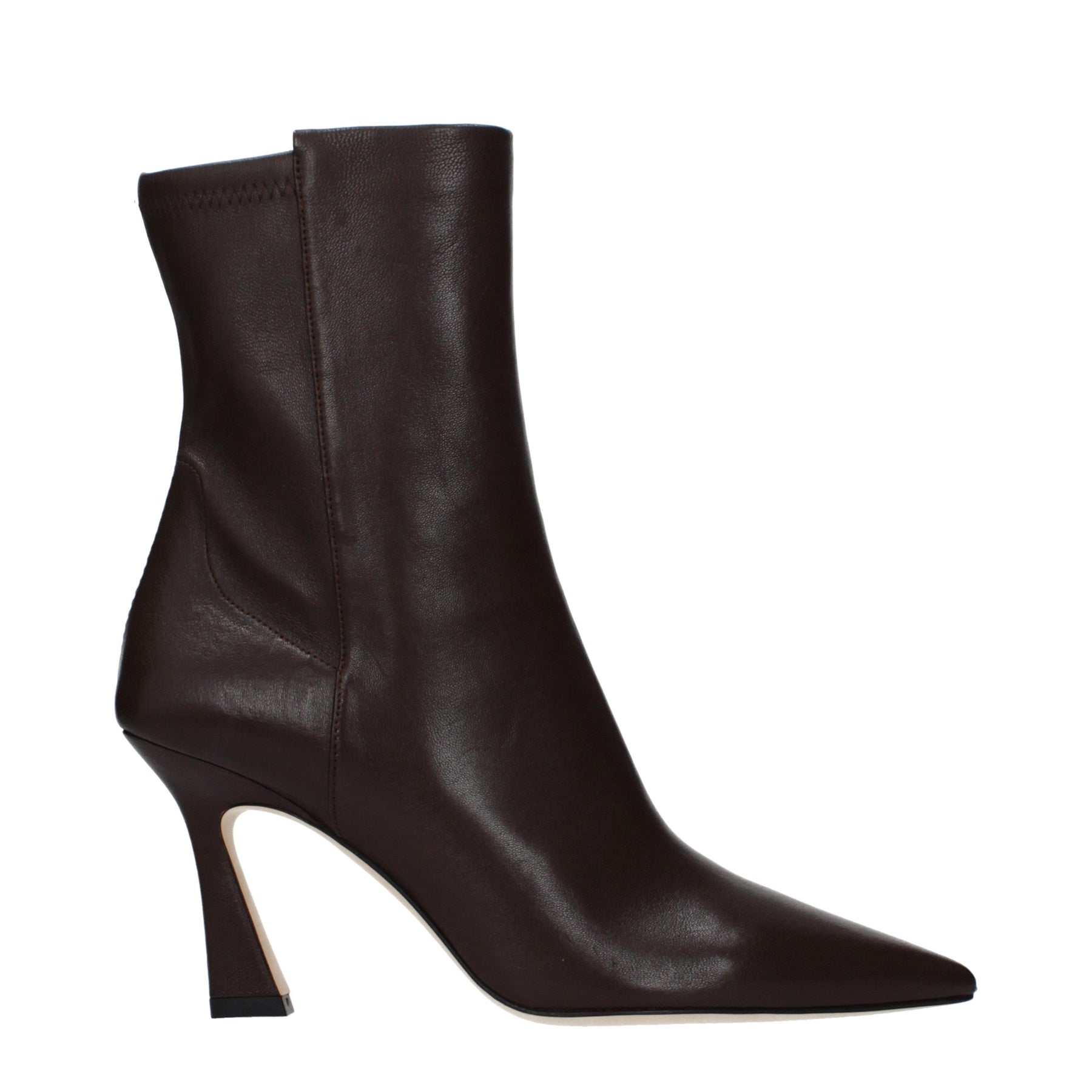 Stuart Weitzman Brown Leather Ankle Boots | Regal Royce