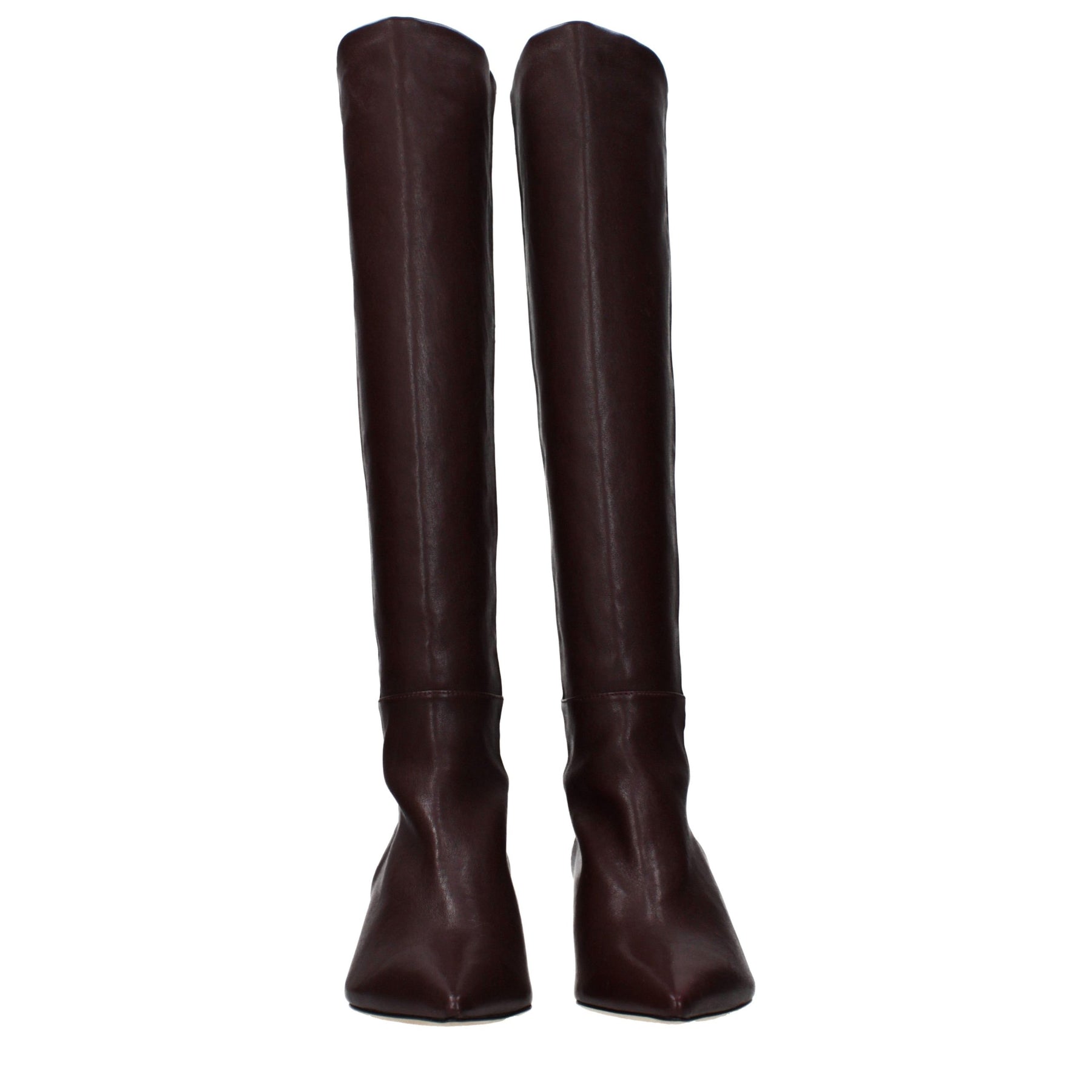 Stuart Weitzman Red Leather High Heel Boots | Regal Royce