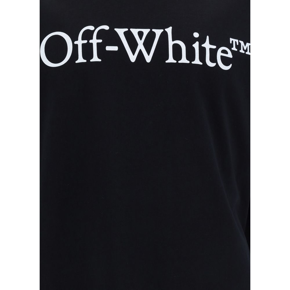 Off-White Black Cotton T-Shirt | Regal Royce