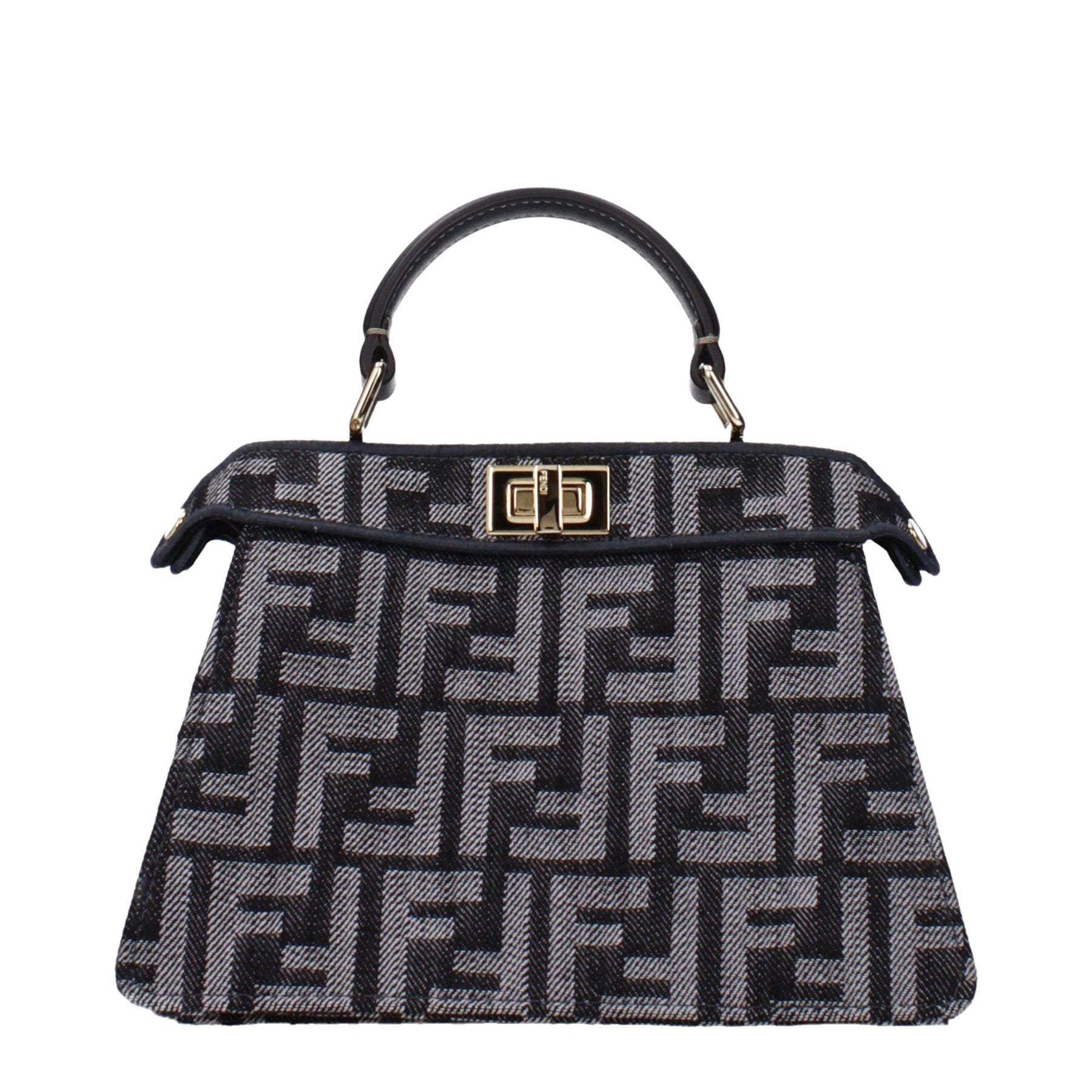 Fendi Black Fabric Handbag | Regal Royce