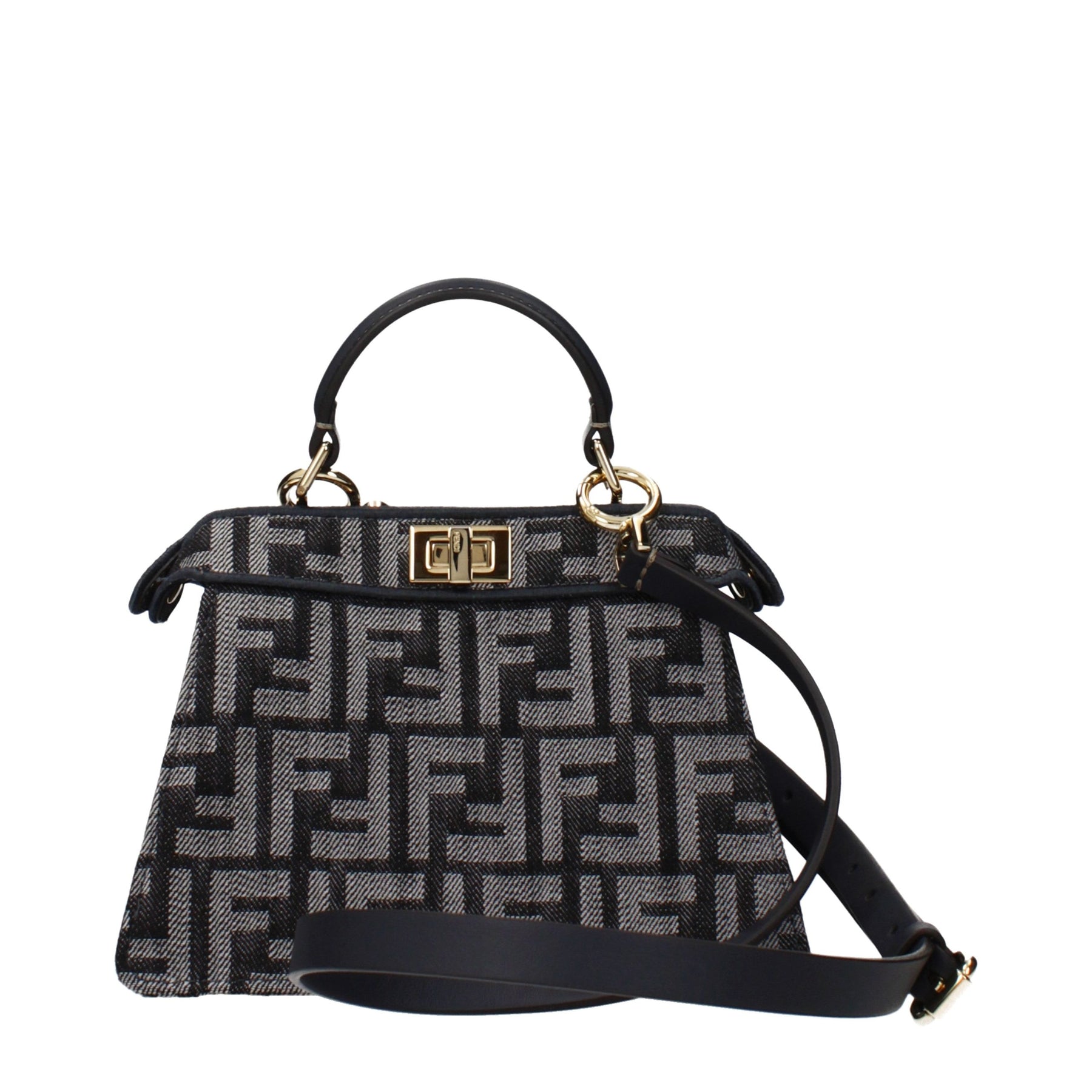 Fendi Black Fabric Handbag | Regal Royce