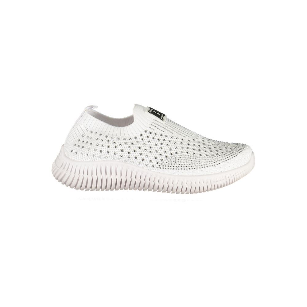 Laura Biagiotti White Polyester Women Sneaker | Regal Royce