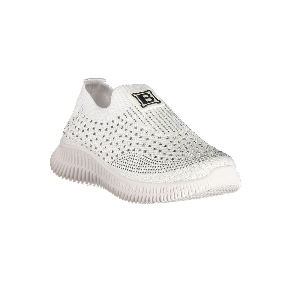 Laura Biagiotti White Polyester Women Sneaker | Regal Royce