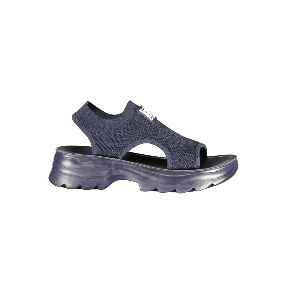Laura Biagiotti Blue Polyester Women Sandal | Regal Royce