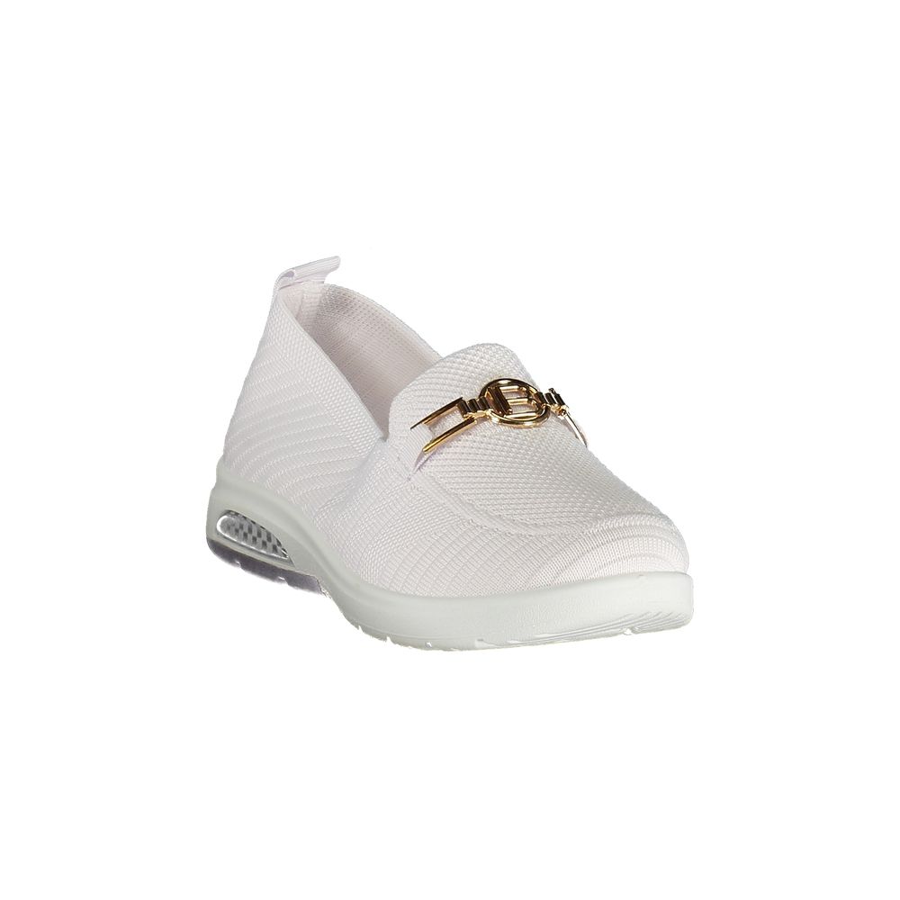 Laura Biagiotti Bianco Polyester Women Classic Shoe | Regal Royce
