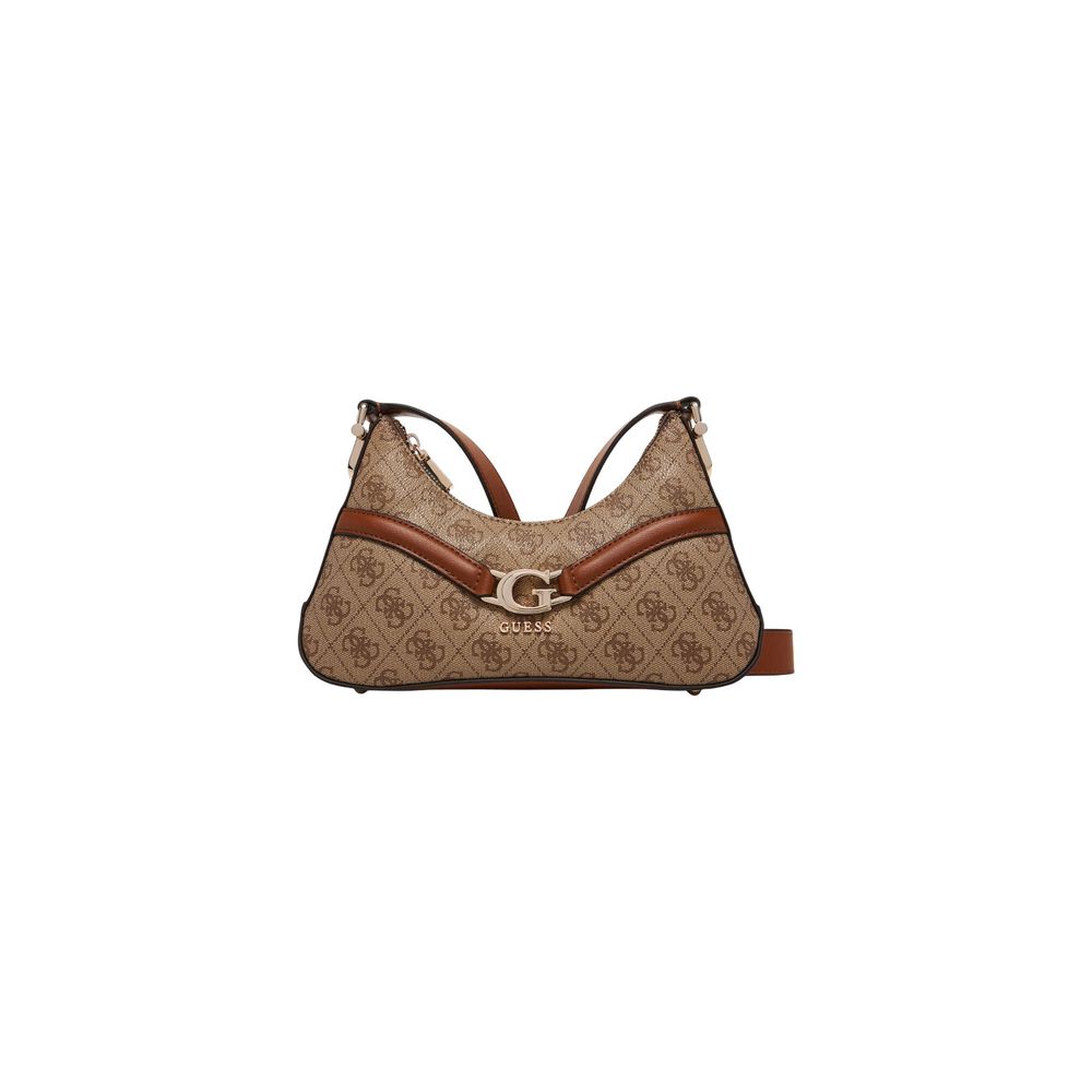 Guess Beige Polyethylene Handbag | Regal Royce
