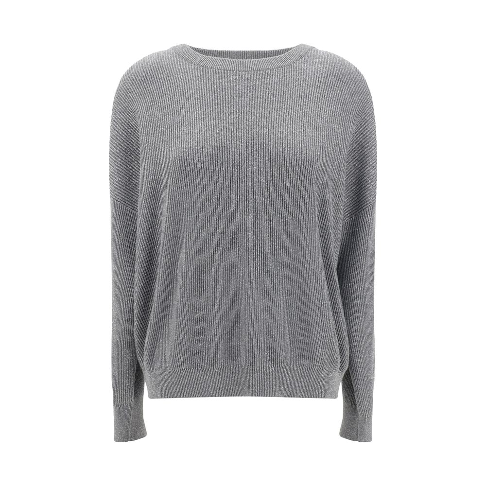 Brunello Cucinelli Gray Cotton Sweatshirt | Regal Royce