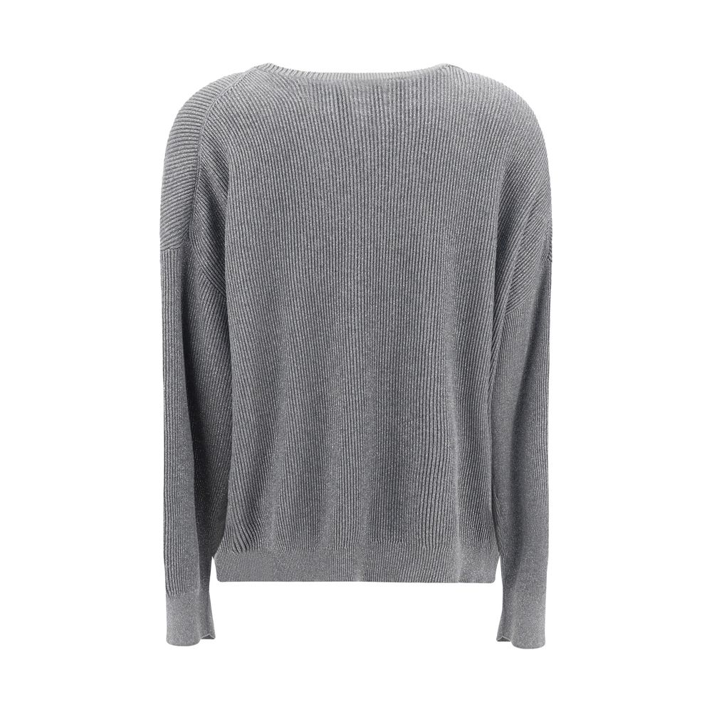 Brunello Cucinelli Gray Cotton Sweatshirt | Regal Royce