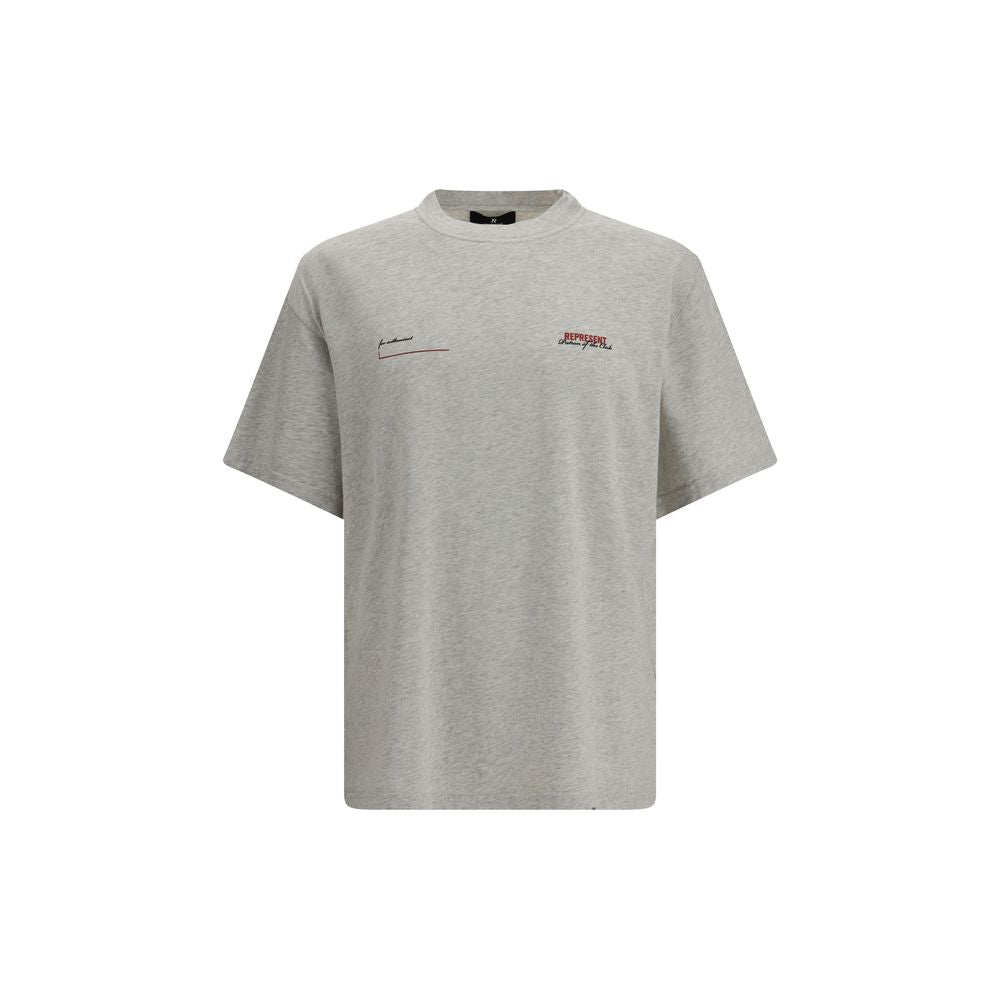Represent Gray Cotton T-Shirt | Regal Royce