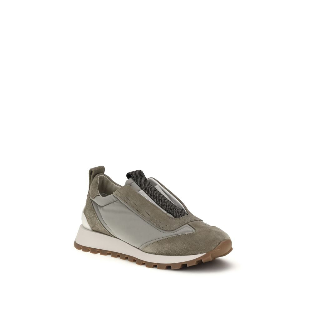 Brunello Cucinelli Bicolor Polyester Sneakers | Regal Royce
