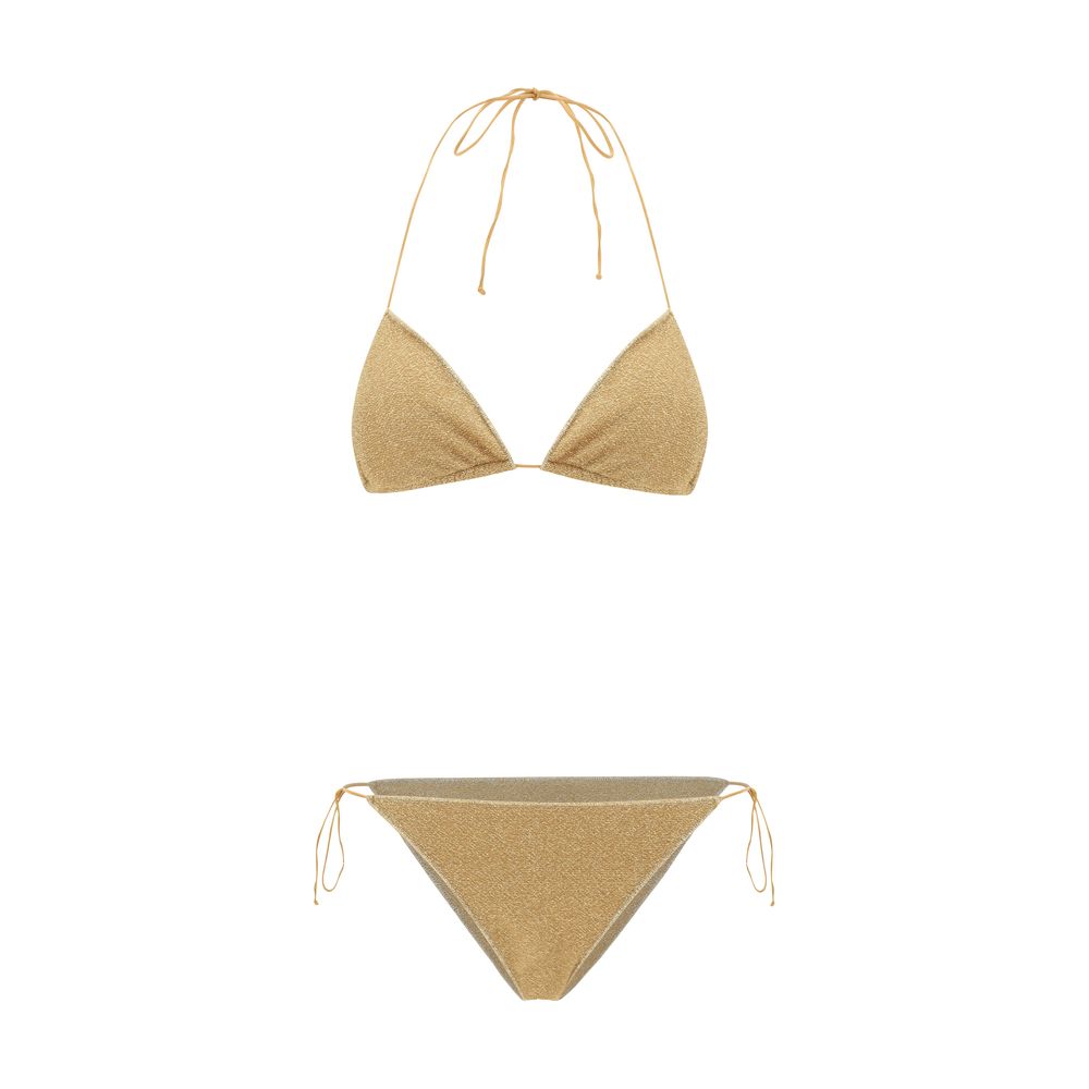 Oséree Gold Elastane Bikini | Regal Royce
