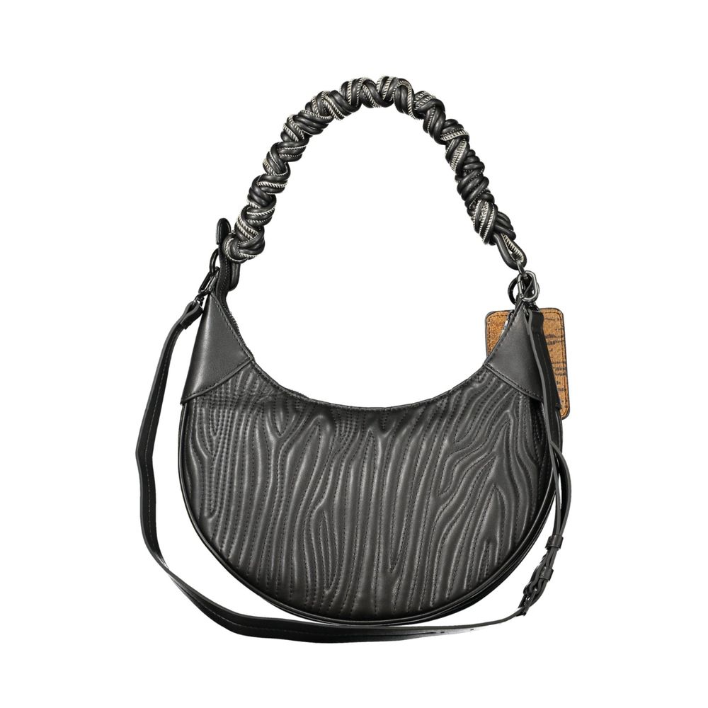 Desigual Nero Poliuretano Woman Bag | Regal Royce