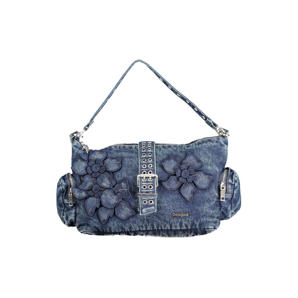 Desigual Blue Cotton Women Bag | Regal Royce
