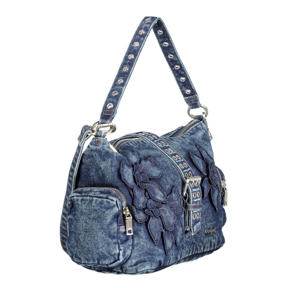 Desigual Blue Cotton Women Bag | Regal Royce