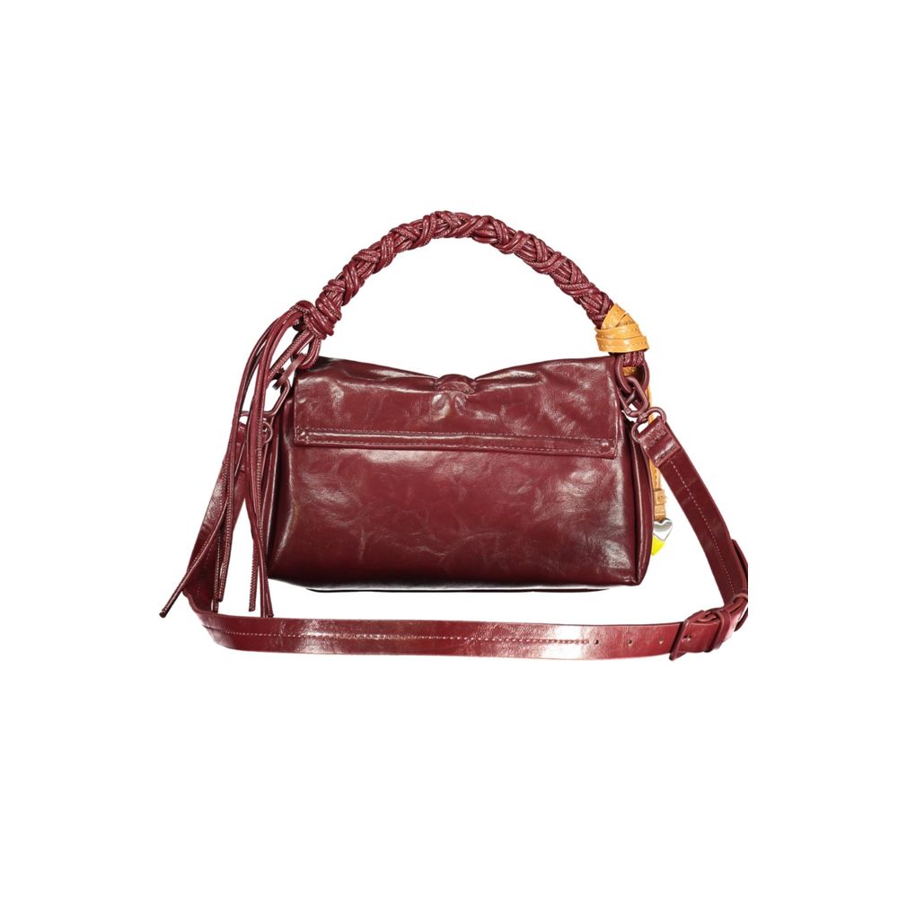 Desigual Burgundy Polyurethane Women Mini Bag | Regal Royce