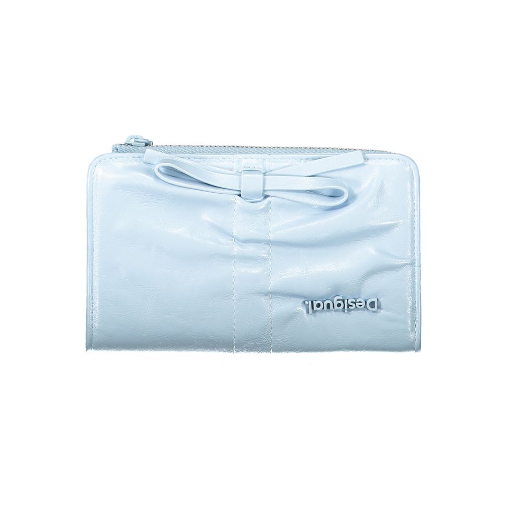 Desigual Blue Polyethylene Wallet | Regal Royce
