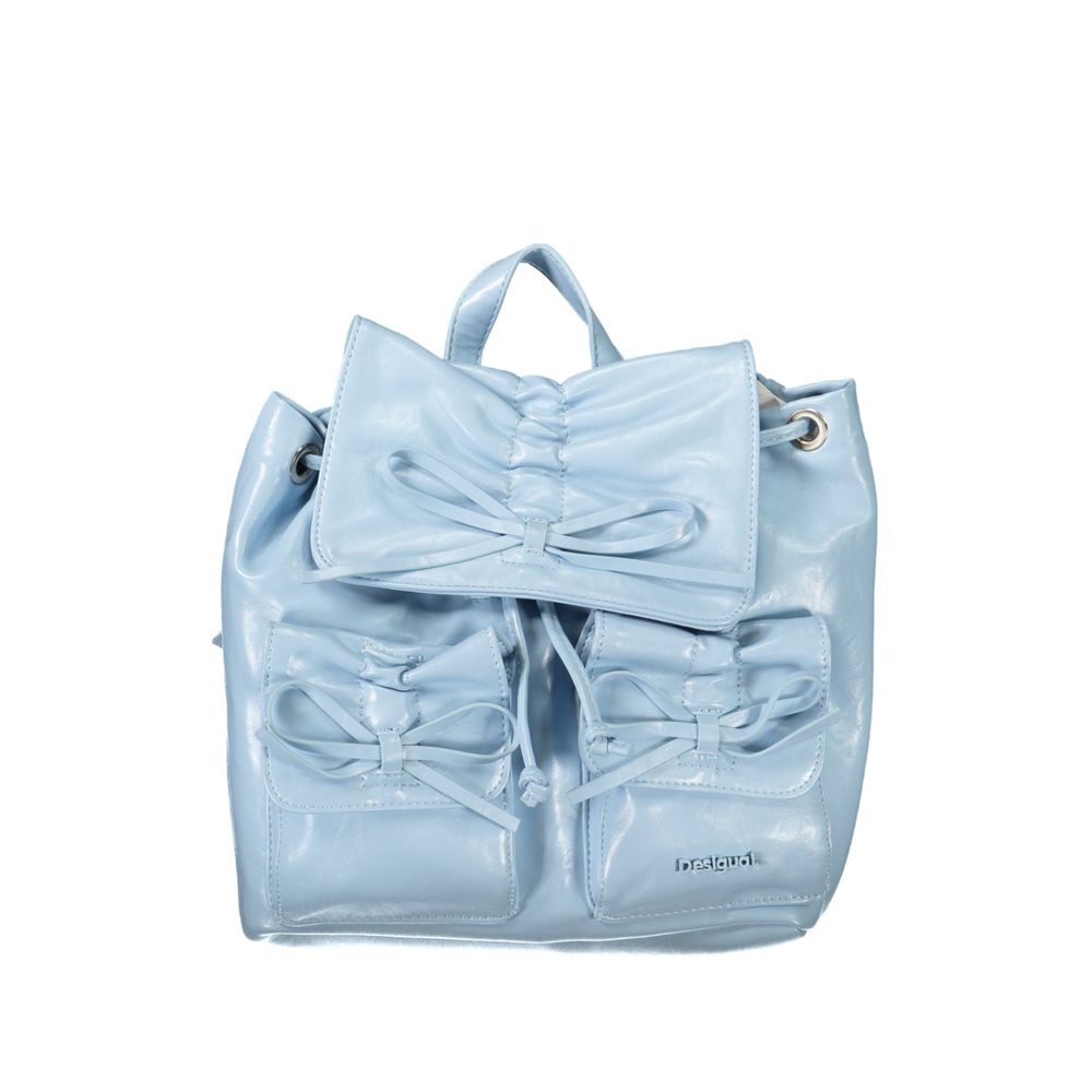 Desigual Blue Polyethylene Backpack | Regal Royce