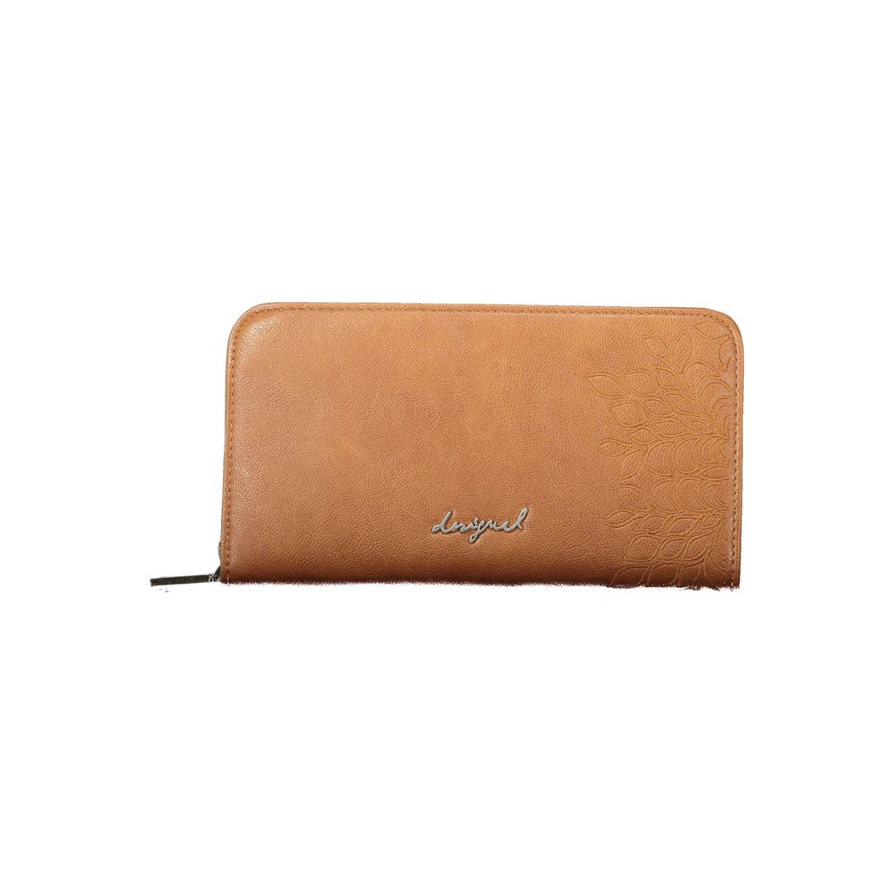Desigual Brown Polyethylene Wallet | Regal Royce