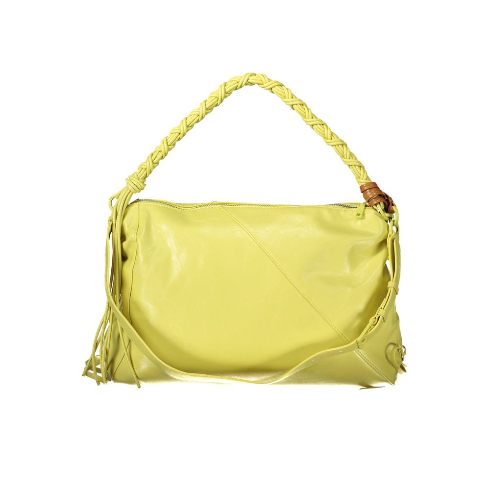 Desigual Giallo Polyurethane Women Handbag | Regal Royce