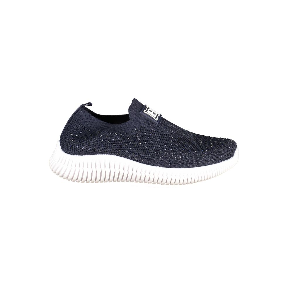 Laura Biagiotti Blue Polyester Women Sneaker | Regal Royce