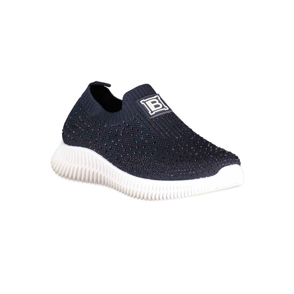 Laura Biagiotti Blue Polyester Women Sneaker | Regal Royce