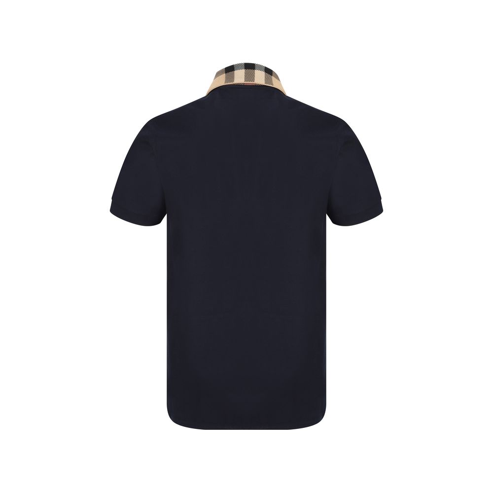 Burberry Blue Cotton Polo Shirt | Regal Royce