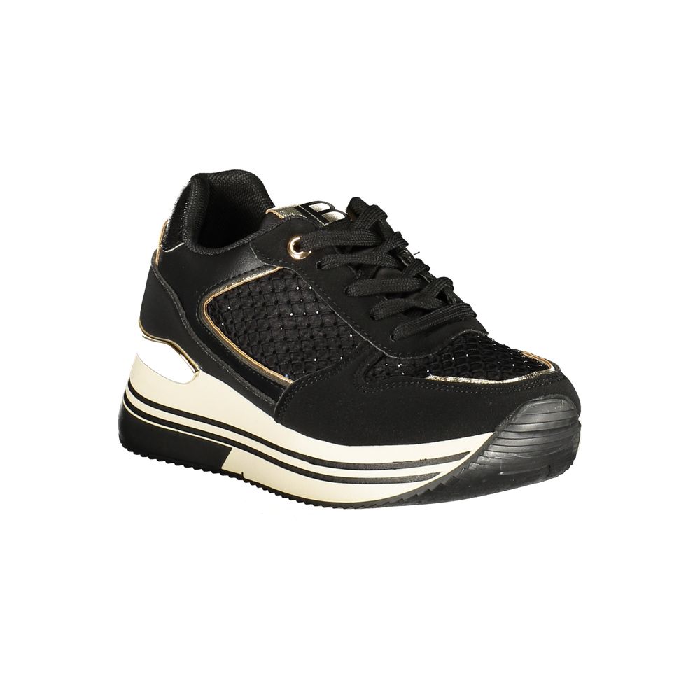 Laura Biagiotti Blue Polyurethane Women Sneaker | Regal Royce