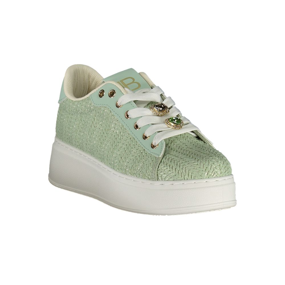 Laura Biagiotti Verde Poliuretano Women Sneaker | Regal Royce