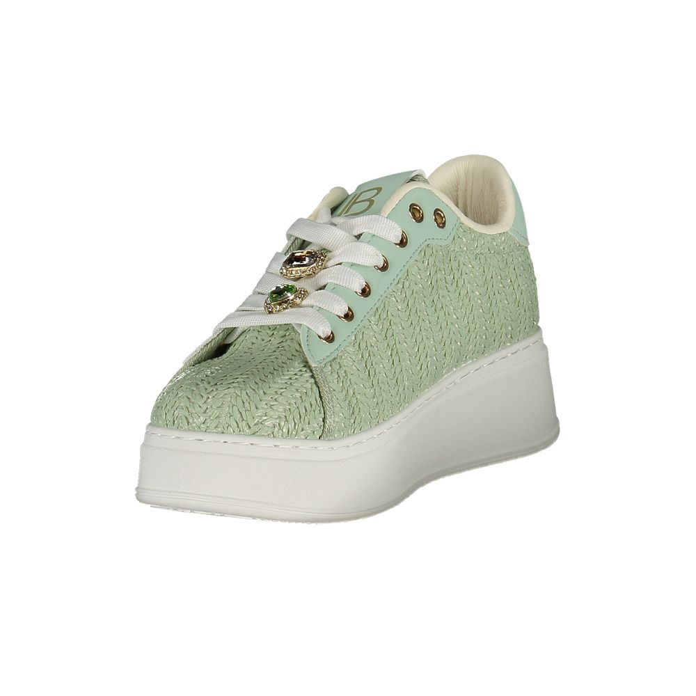 Laura Biagiotti Verde Poliuretano Women Sneaker | Regal Royce